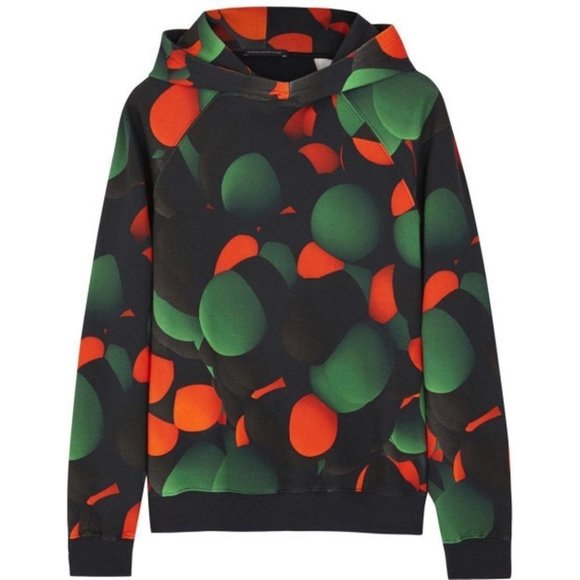 Christopher Kane Italy Hoodie Atom Repeat Digital Sweatshirt ( S ) - Picture 4 of 8